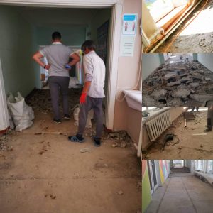 În IET nr. 46 are loc reparația podelei